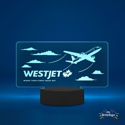 mr.BriteAward LED Acrylic Sign - Horiz