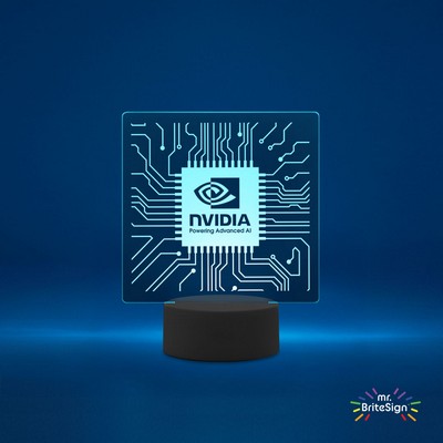 mr.BriteSign LED Acrylic Sign - Square